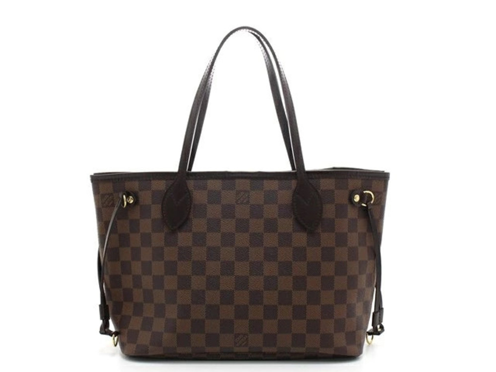 LOUIS VUITTON Neverfull Tote Bag Damier